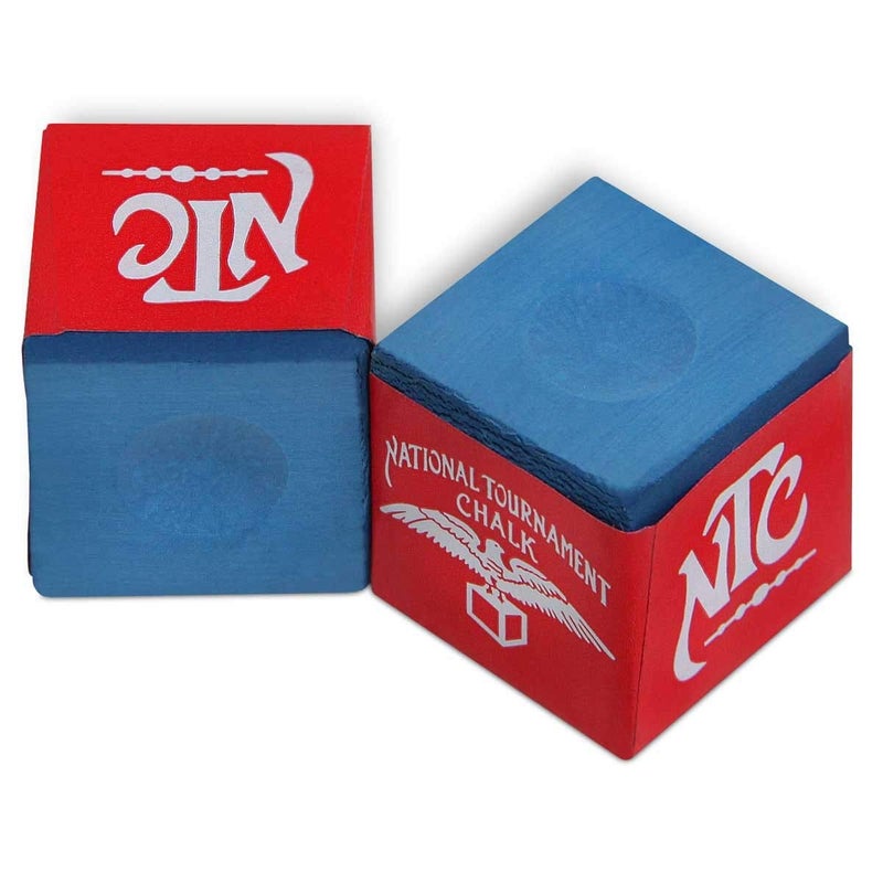 Silver Cup National Tournament Pool cue Billiard Premium Chalk - ONE Dozen (Blue) - Image 4